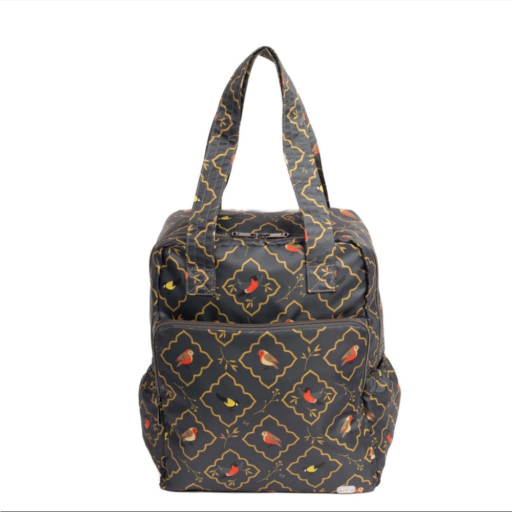 NWT Lug Ranger XL Packable Tote Bag in Songbirds Gray - Picture 4 of 10